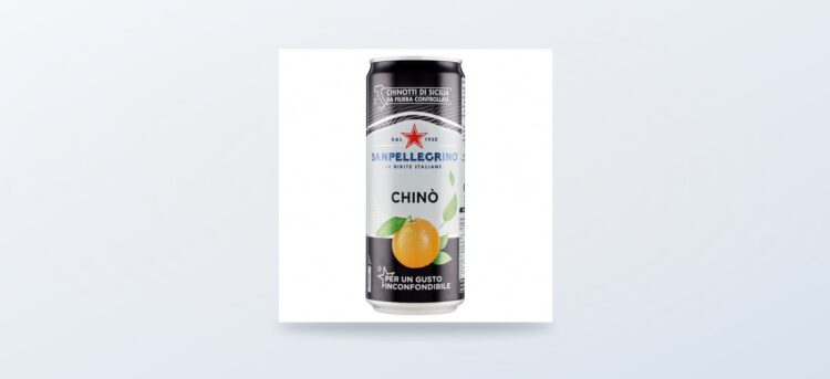 San Pellegrino citrusdrik i dåse