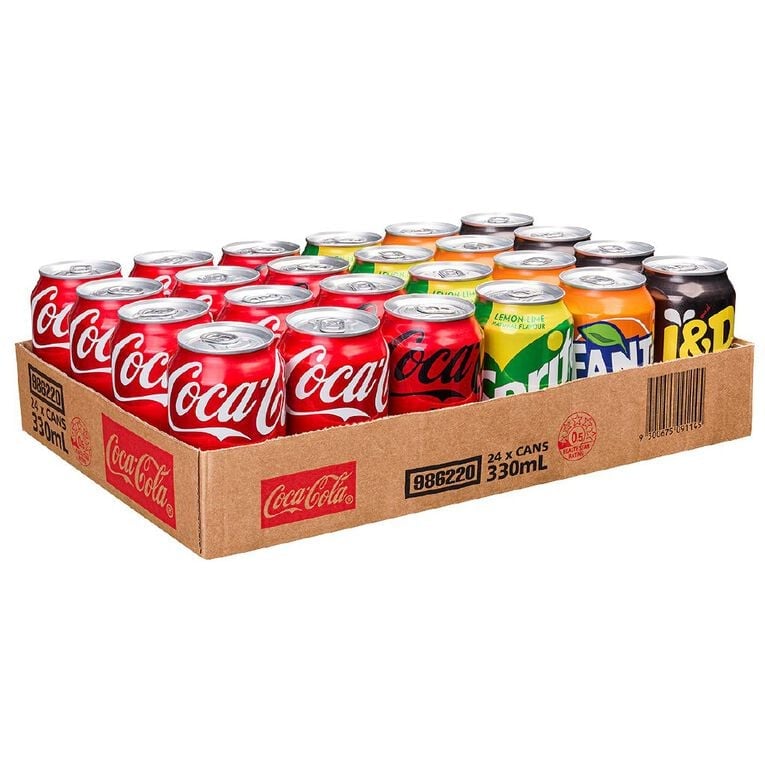 Gemischtes Softdrink-Überraschungspaket mit 24 Dosen