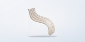 BlondeMe pale blonde tape weft hair extensions
