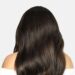 Long dark wavy hair showing a voluminous Cliphair extension style