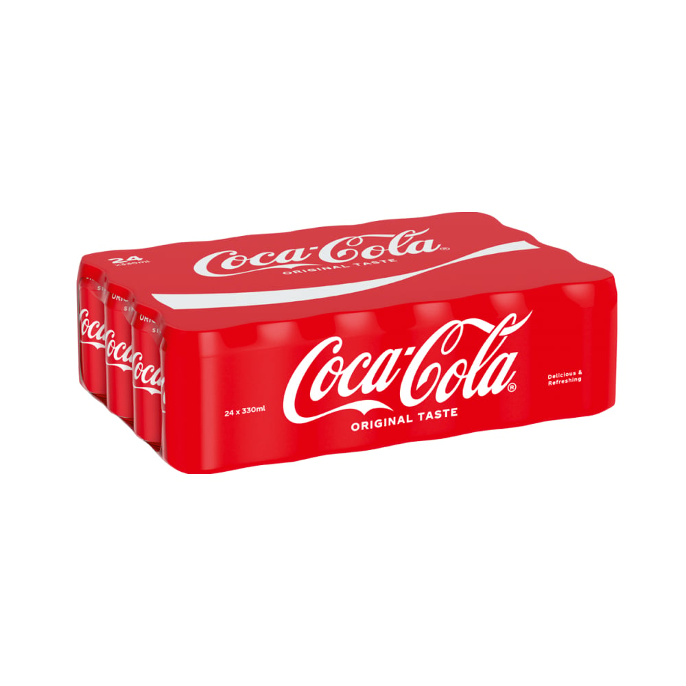 Coca-Cola Dosen im Mehrfachgebinde