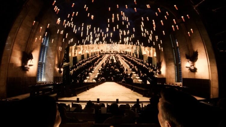 Cosm LED Dome interior showing an immersive Harry Potter scene