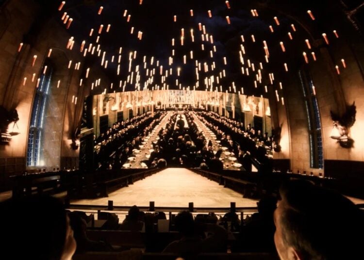 Cosm LED Dome interior showing an immersive Harry Potter scene