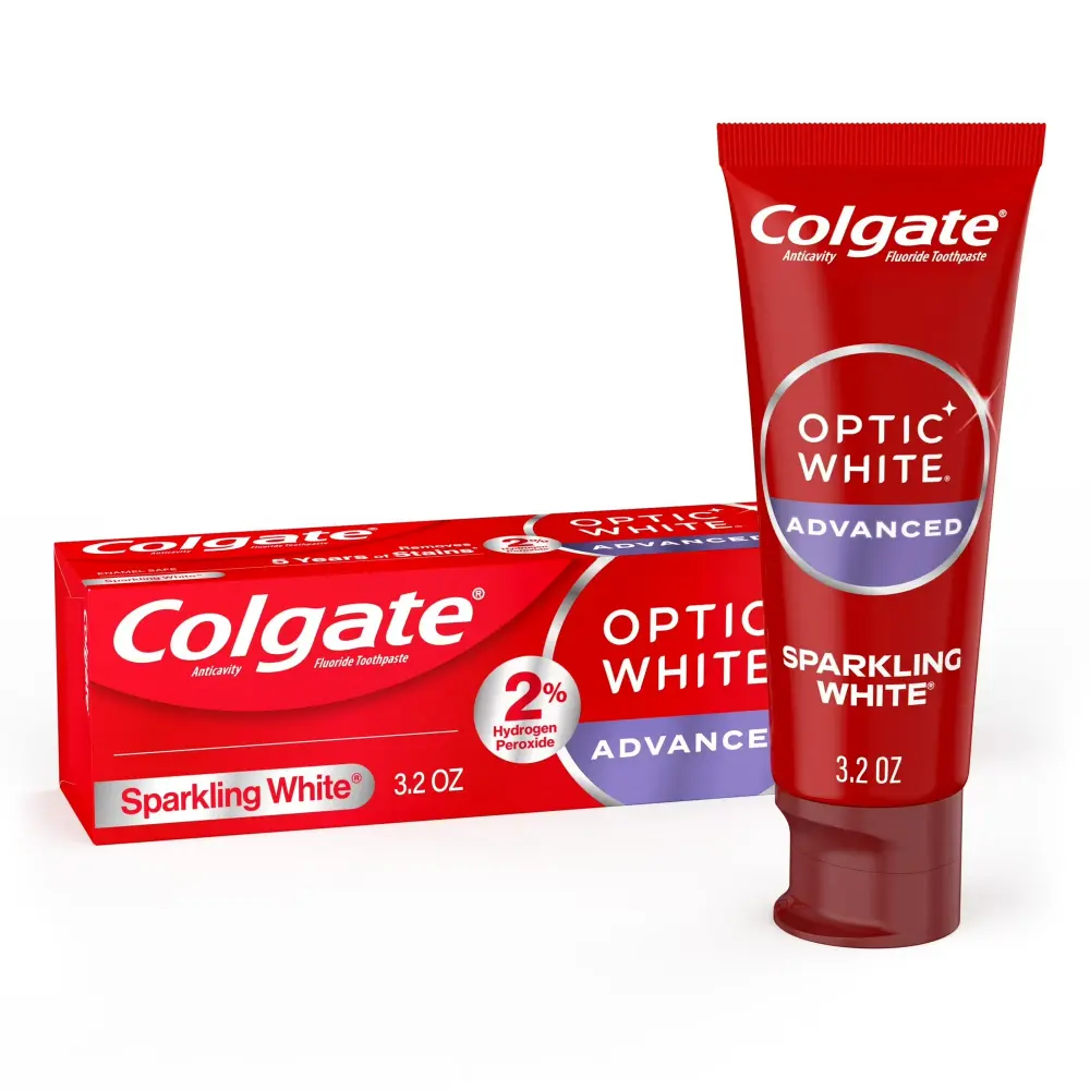 Colgate Optic White Advanced toothpaste