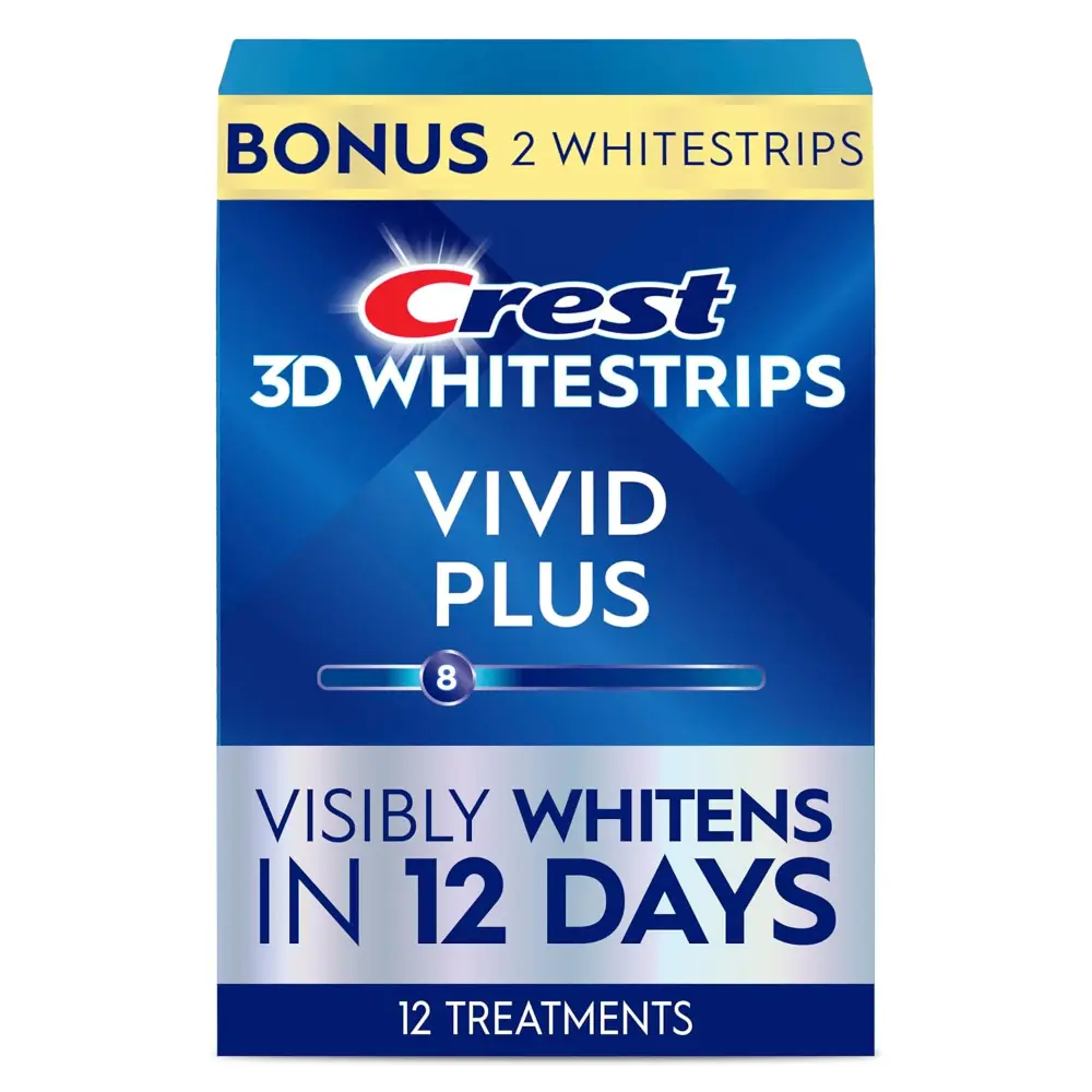 Crest 3D Whitestrips Vivid Plus kit