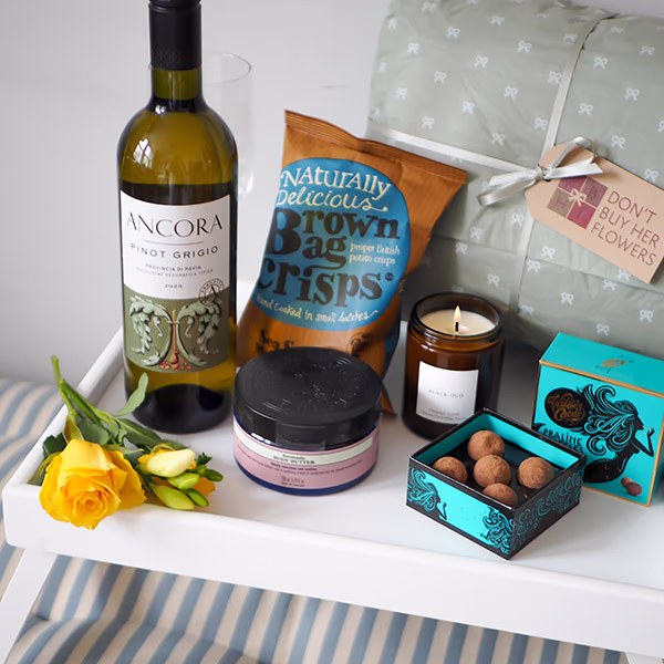 Don't buy her flowers create a gift box package