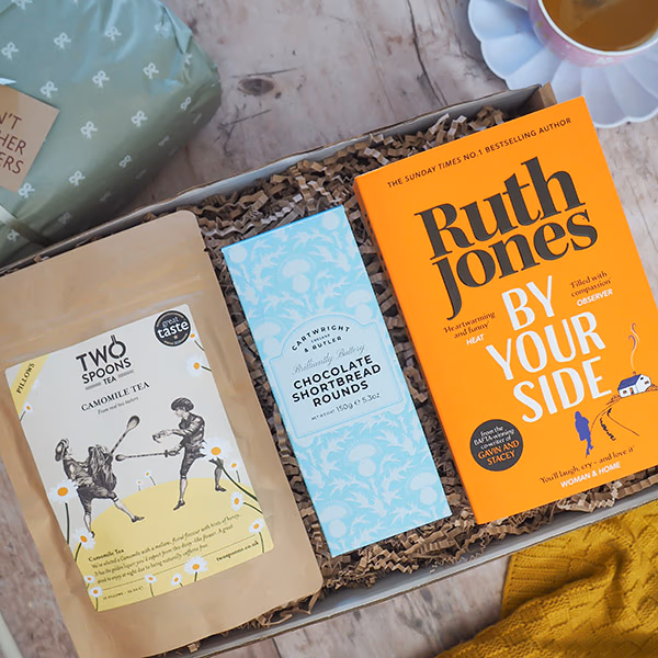 The Get Well Soon Gift Box with a book and treats