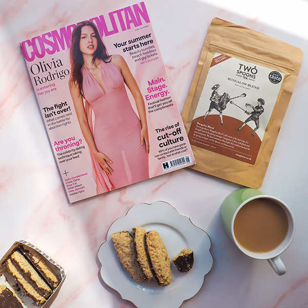 The Mini TLC Gift Box with magazines and treats
