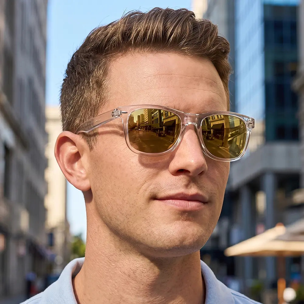 Lentes Eagle Eyes Charlie Clear en una escena de uso