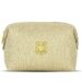 EviDenS de Beauté gold cosmetic pouch