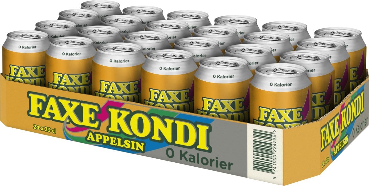 Faxe Kondi Orange Mehrfachgebinde