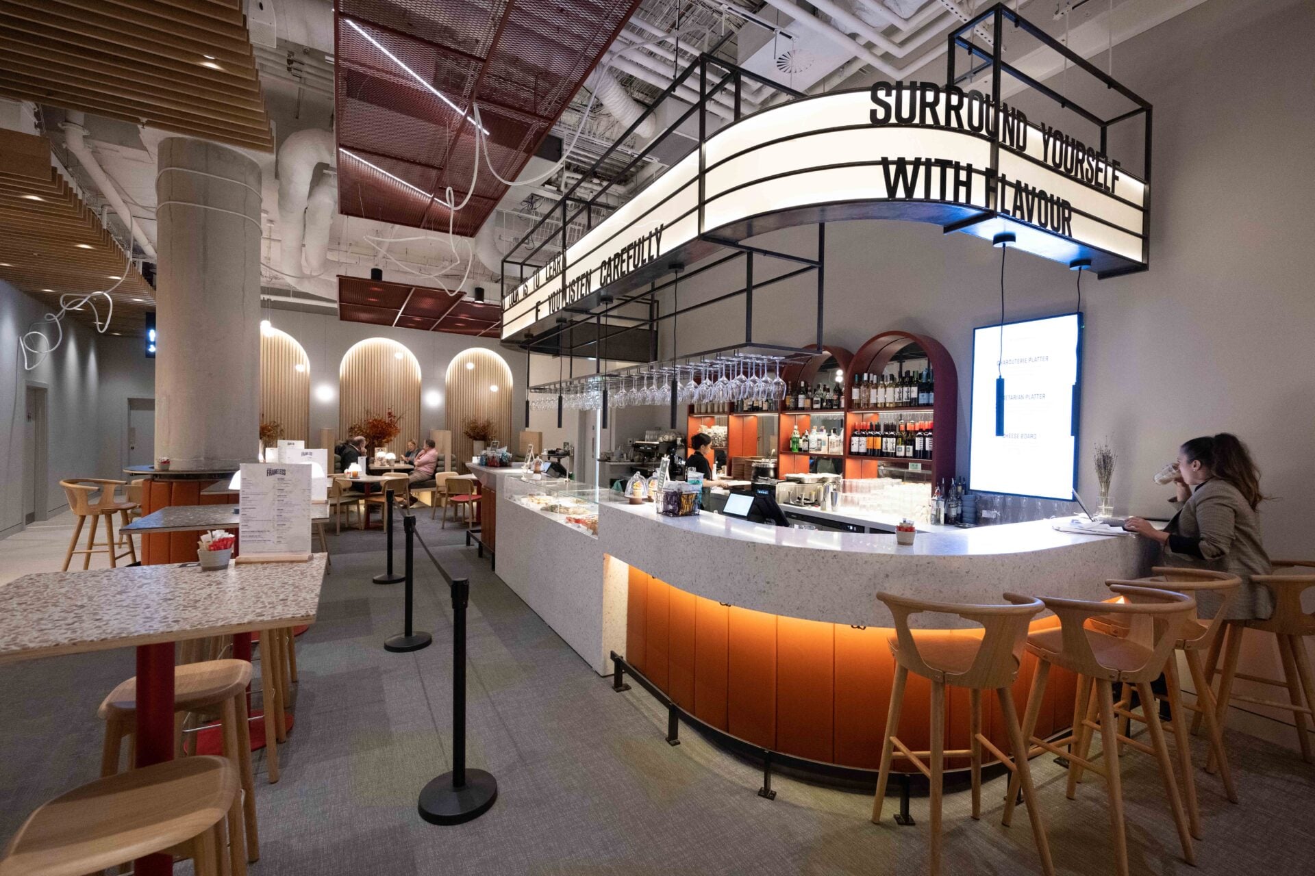 The Café Bar at Frameless in London
