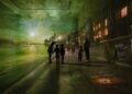 Visitors exploring a colorful immersive gallery at Frameless in London