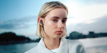 Écouteurs Twins Rise dans une mise en scène lifestyle