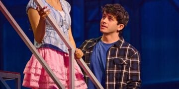 High School Musical company rehearsal