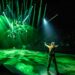 Actors performing Hunger Games on Stage in the London theatre