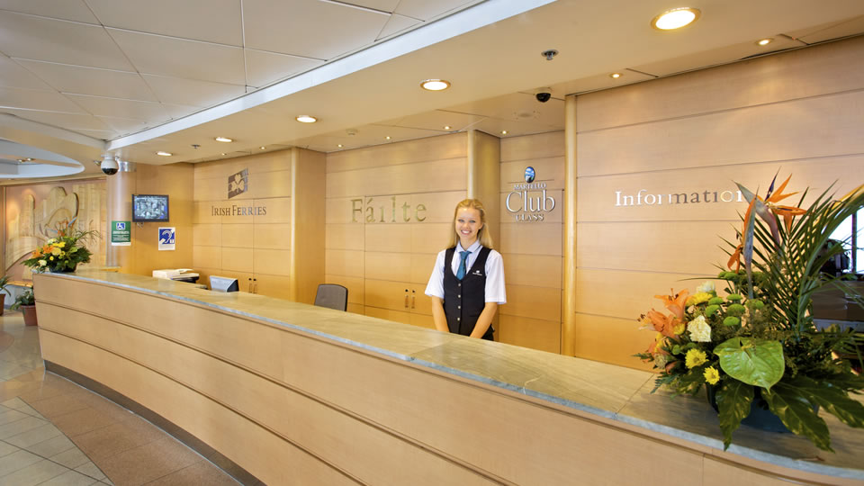 Reception area aboard Ulysses