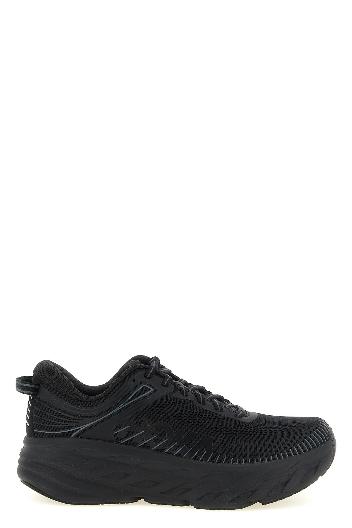 Black Hoka Bondi 7 sneaker