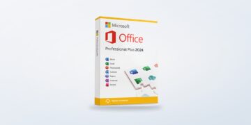 Boîte Microsoft Office Professional Plus 2024 pour Windows