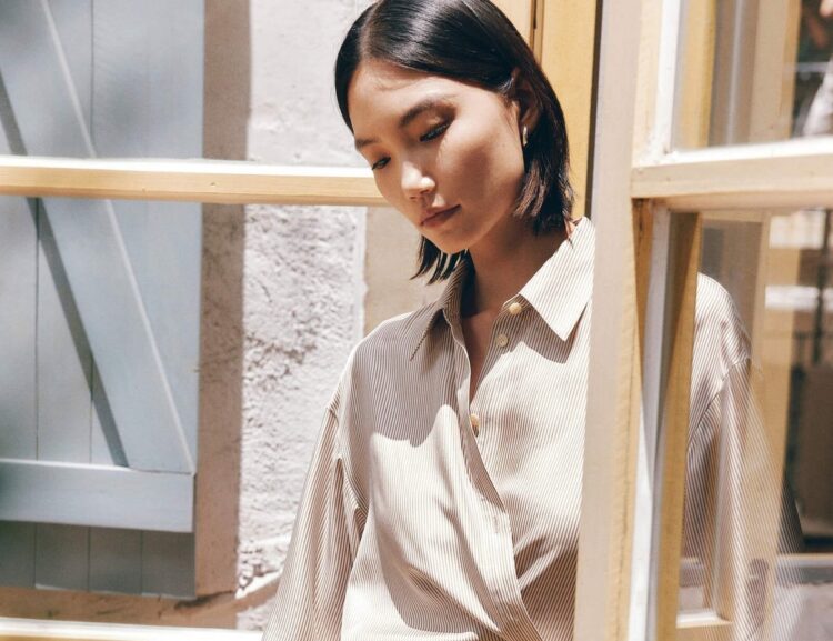 LILYSILK Seidenmode im Editorial-Look