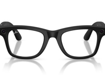 Lentes Ray-Ban Meta Wayfarer L negros