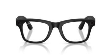 Lentes Ray-Ban Meta Wayfarer L negros