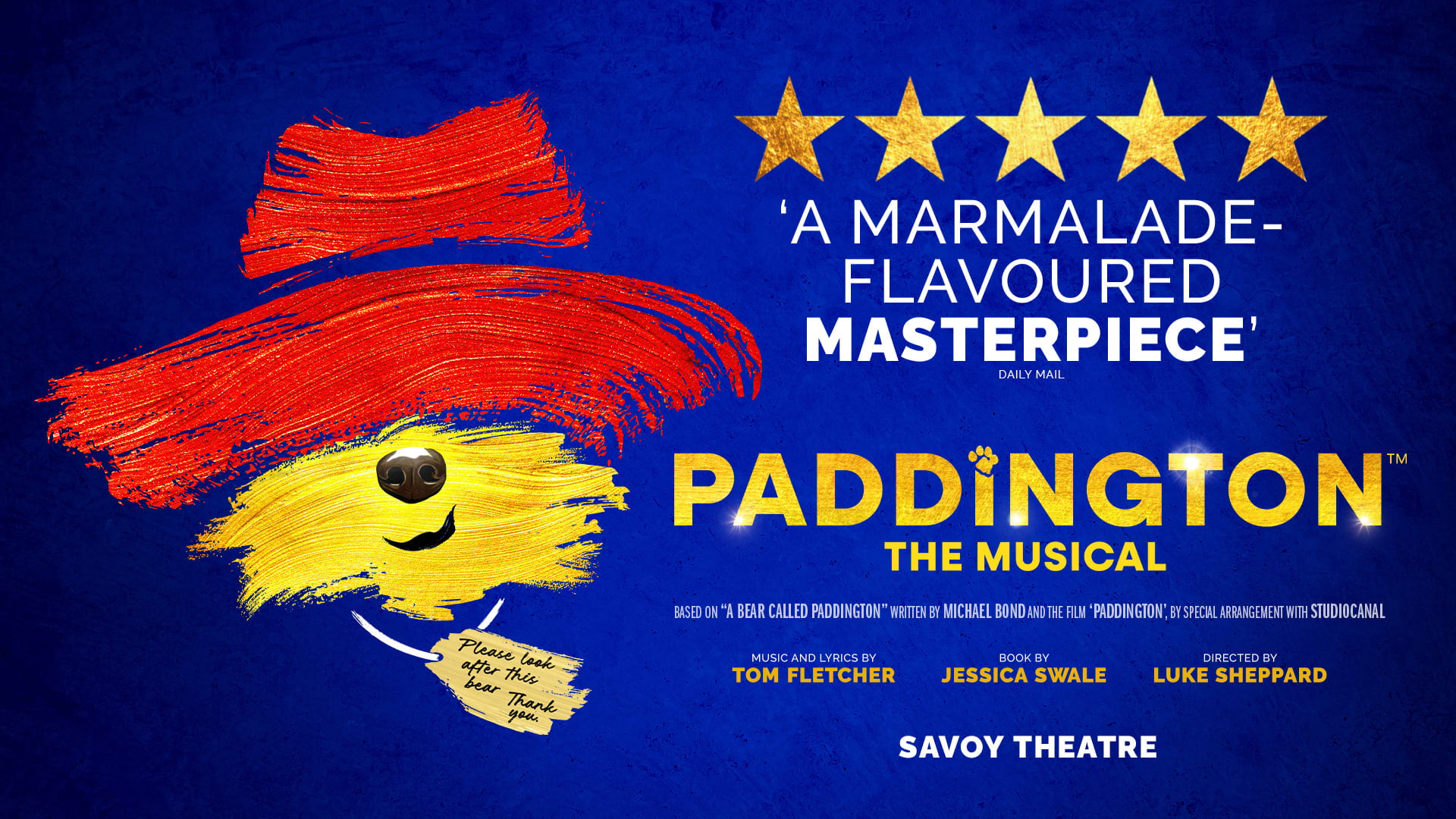 Promotional theatre scene for Paddington The Musical
