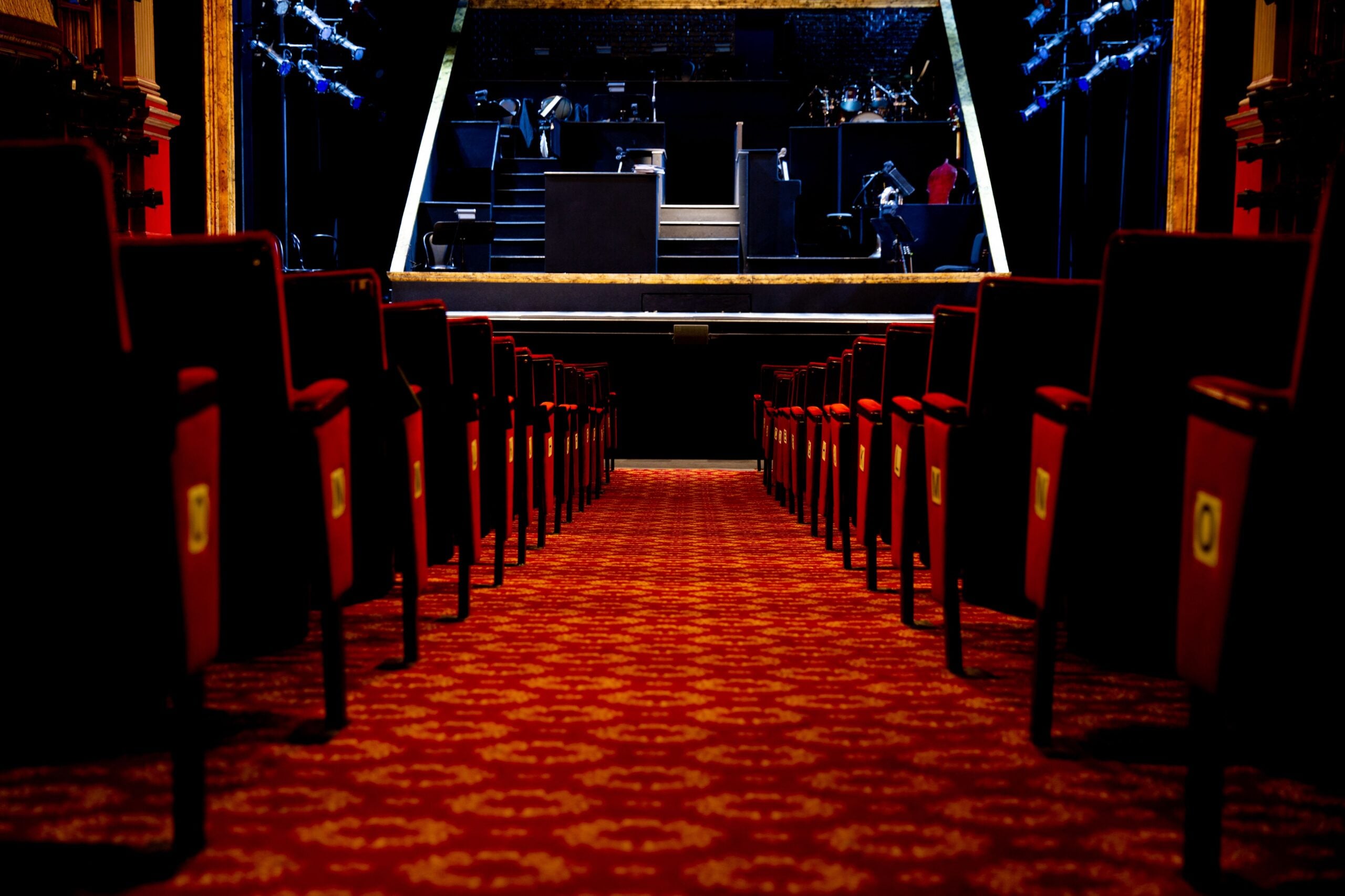 Decorative interior auditorium of the Phoenix Theatre