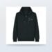 Sinatra Black Zipper Hoodie