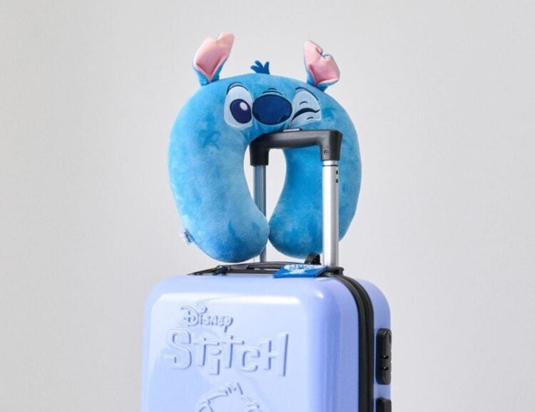 Mėlynas Stitch lagaminas