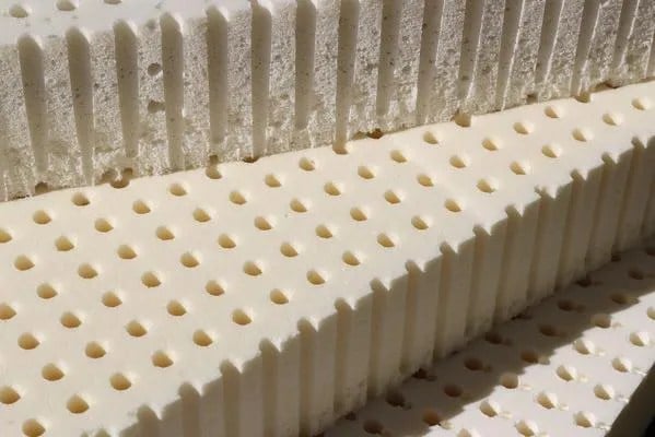 Natural latex mattress material used by Sleep EZ
