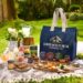 Snowdonia cheese picnic cool bag with soft drinks and accompaniments