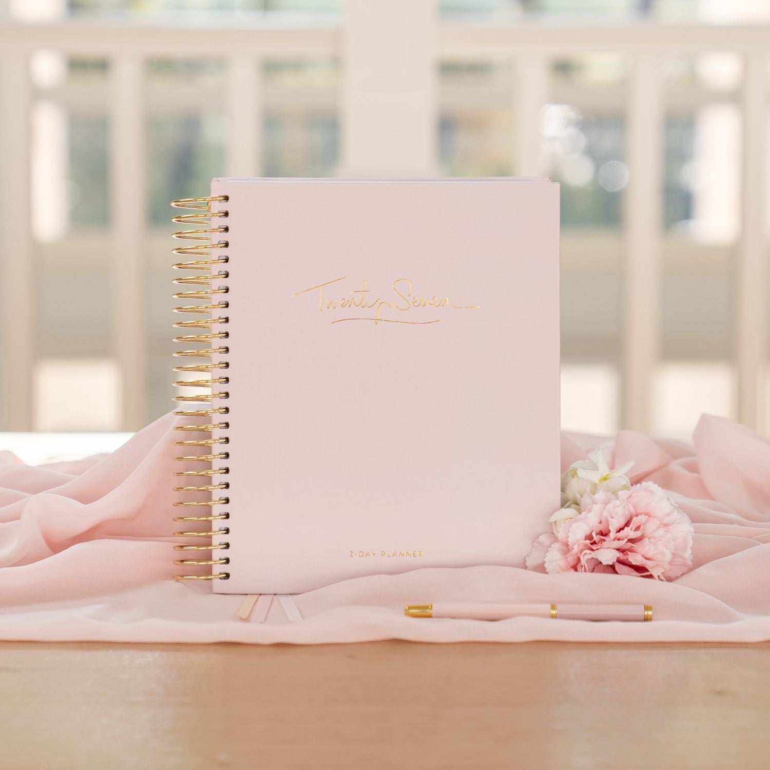 2027 2-Day Planner in Blush