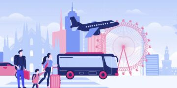 Autobus Terravision per trasferimenti aeroportuali