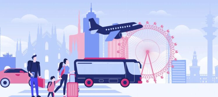 Autobus Terravision per trasferimenti aeroportuali