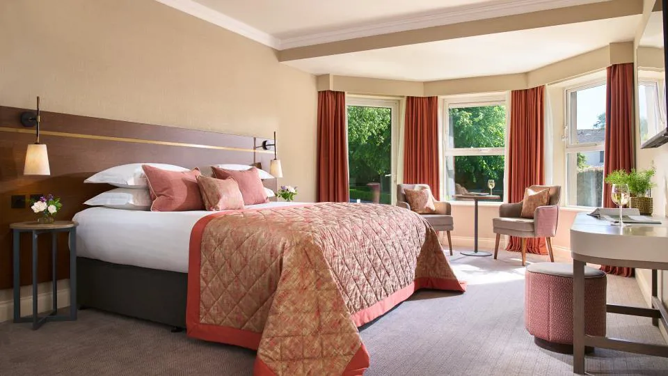 Bedroom at Tulfarris Hotel and Golf Resort