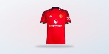 2025-2026 Man Utd home shirt for kids