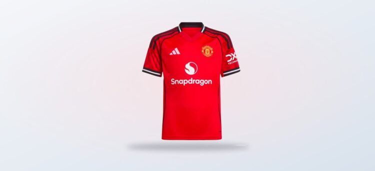 2025-2026 Man Utd home shirt for kids