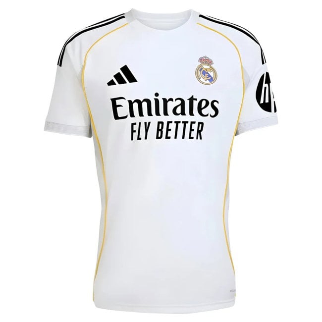 2025-2026 Real Madrid home football shirt