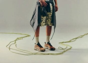 Vans men's footwear and clothing in a styled lifestyle scene
