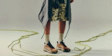 Vans men's footwear and clothing in a styled lifestyle scene