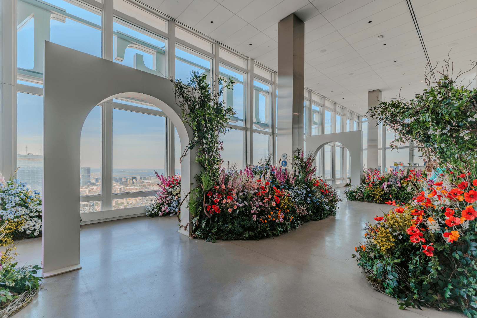 Summer Reimagined immersive installation at View Boston
