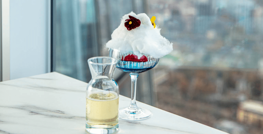 Champagne bar experience at The View from The Shard