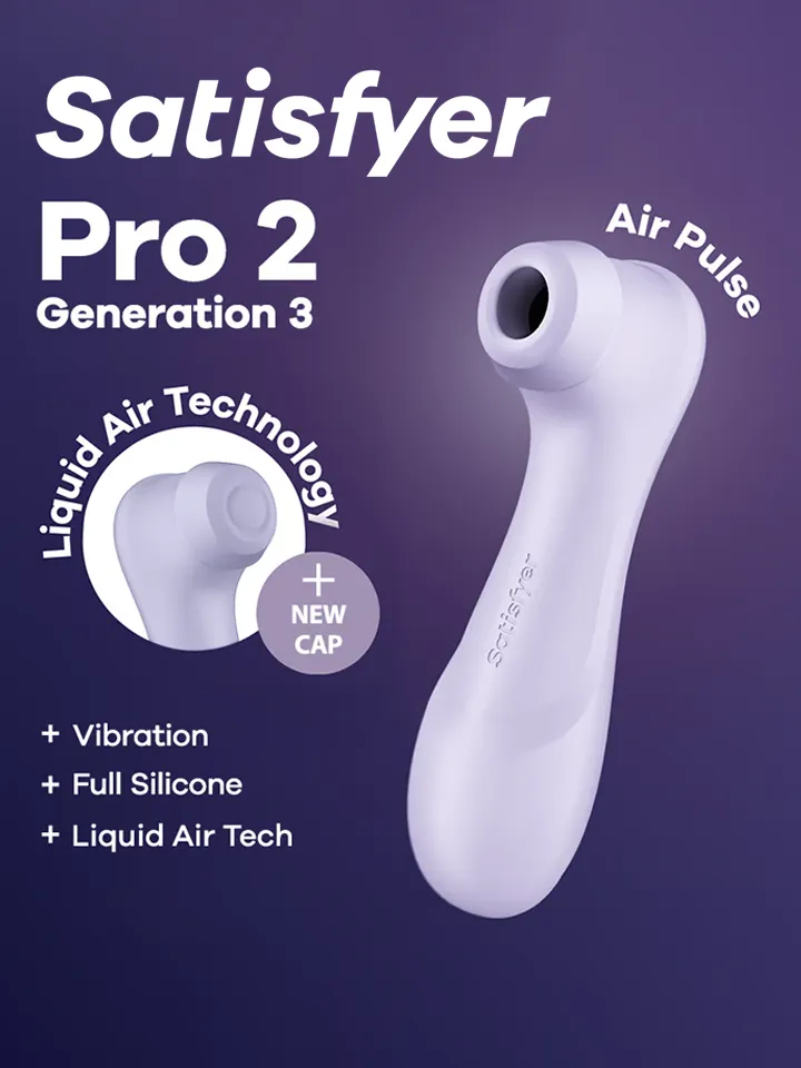 Satisfyer Pro 2 Generation 3 su Liquid Air technologija