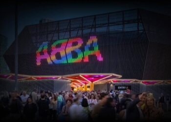 ABBA Voyage arena exterior in London