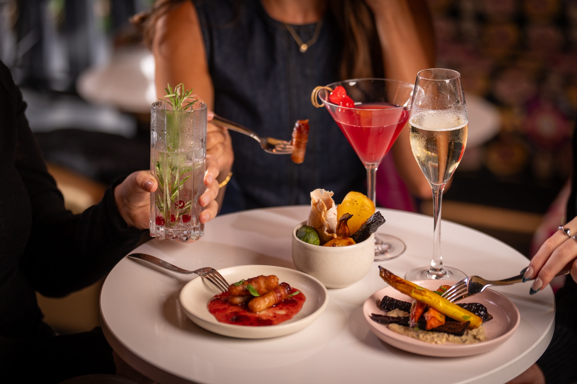 Food and drink experience at ABBA Voyage
