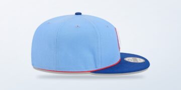 Atlanta Braves light blue City Connect 9FIFTY snapback hat