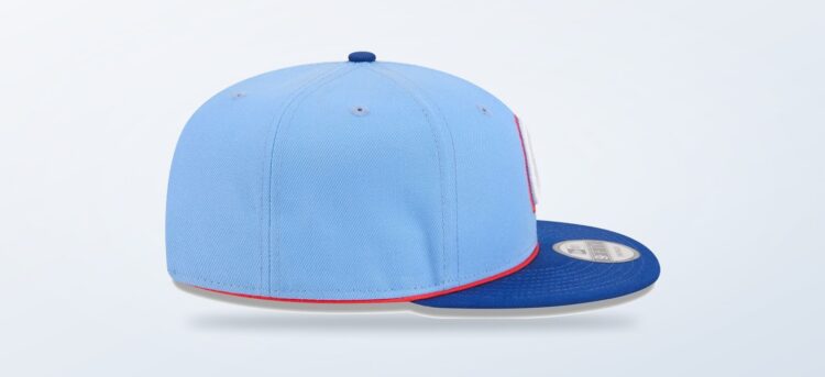 Atlanta Braves light blue City Connect 9FIFTY snapback hat