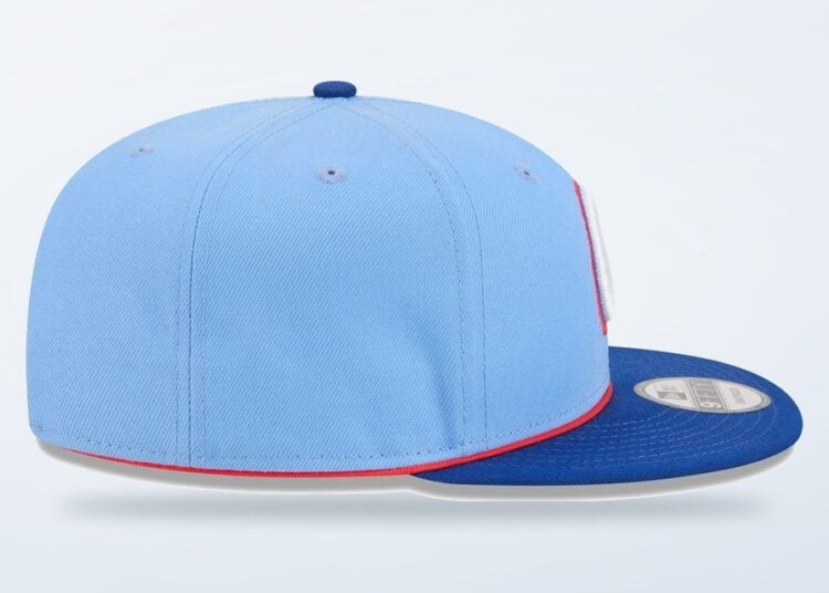 Atlanta Braves light blue City Connect 9FIFTY snapback hat