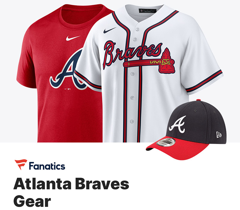 Jugador con uniforme City Connect azul cielo de Atlanta Braves en acción